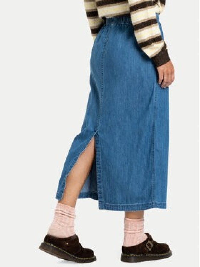 Quiksilver Spódnica jeansowa Yukon EQWWK03028 Granatowy Regular Fit