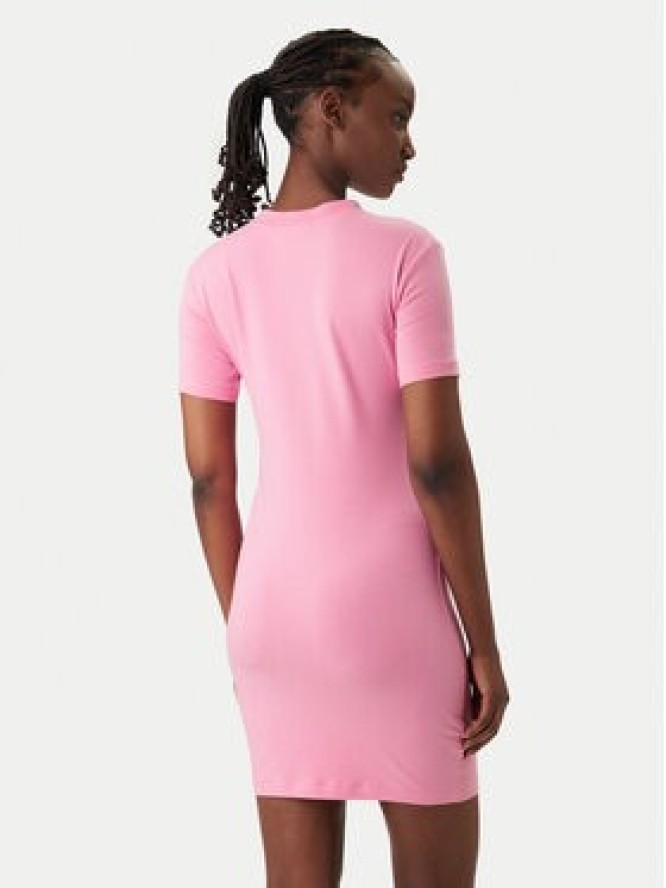 Versace Jeans Couture Sukienka codzienna 80HAOE01 CJ02E Różowy Slim Fit