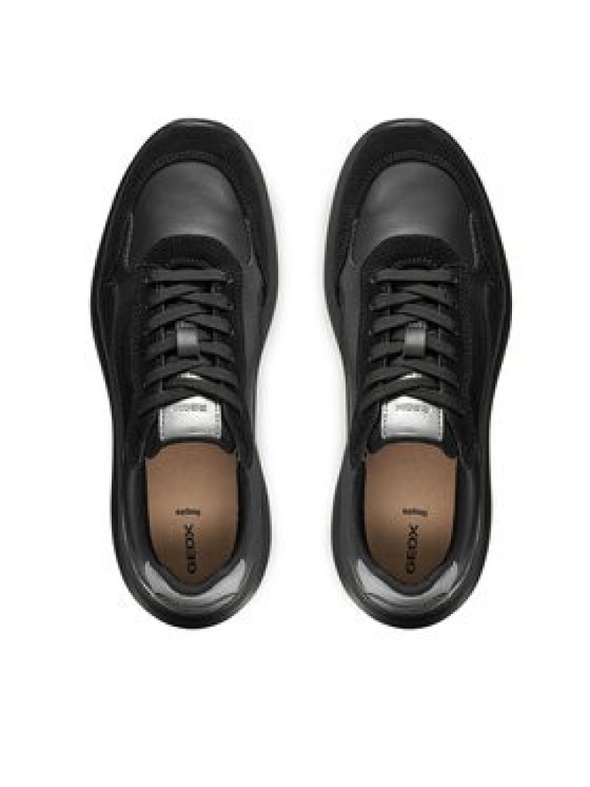 Geox Sneakersy D Plummery D65YNA 5422 C9999 Czarny