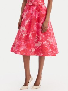 Fracomina Spódnica trapezowa FR25SG2012W775U6 Różowy Flare Fit