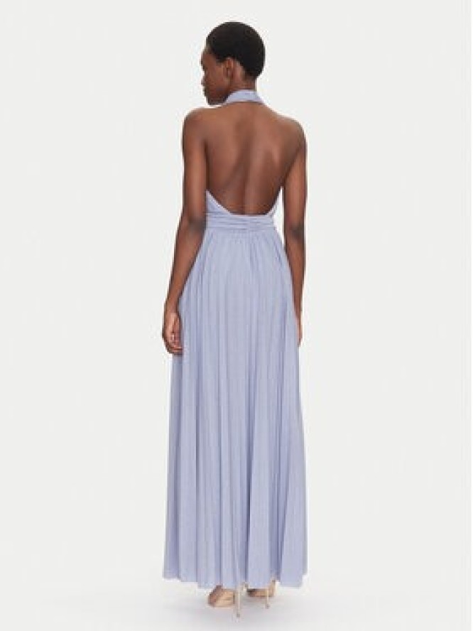 Fracomina Sukienka wieczorowa FQ25SD3010W799Q7 Niebieski Regular Fit