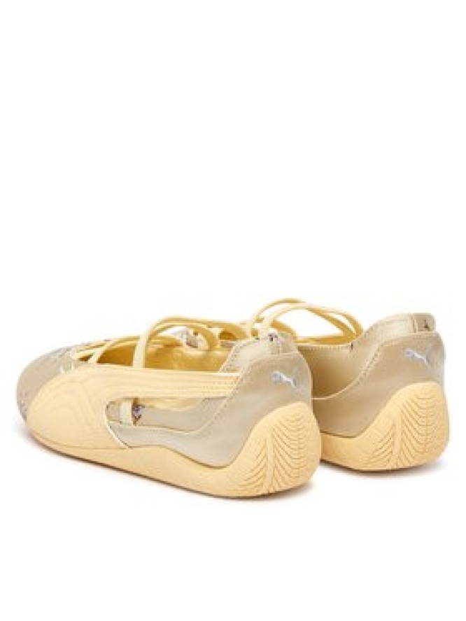 Puma Baleriny Speedcat Ballet Silky 408425 Żółty jasny