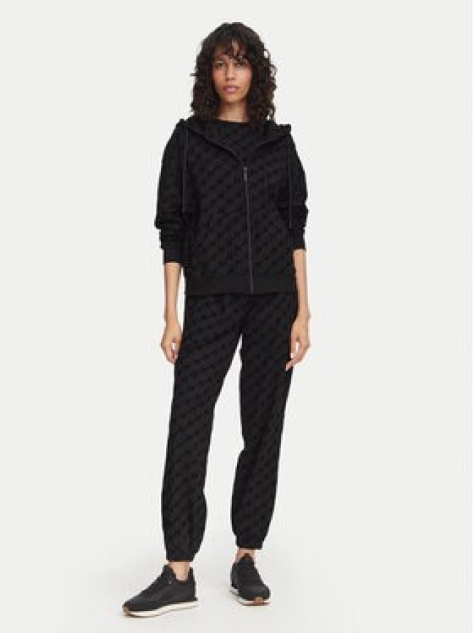 HUGO Spodnie dresowe Flokky 50566682 Czarny Relaxed Fit