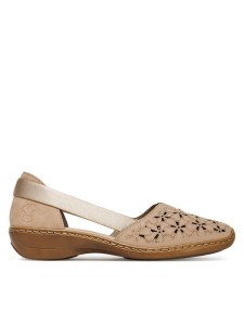 Rieker Półbuty 41356-60 Beżowy