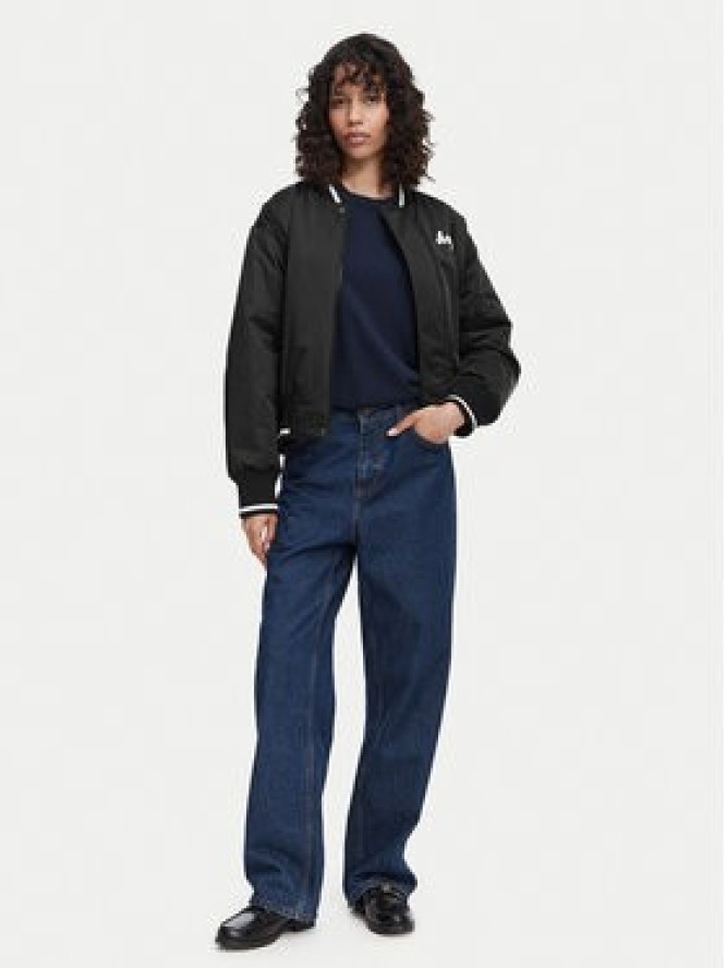 HUGO Kurtka bomber Felax-1_B 50563077 Czarny Regular Fit