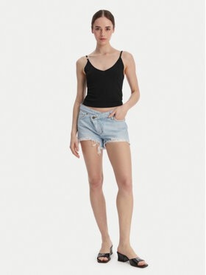 Guess Top O6GR01 Z5302 Czarny Regular Fit