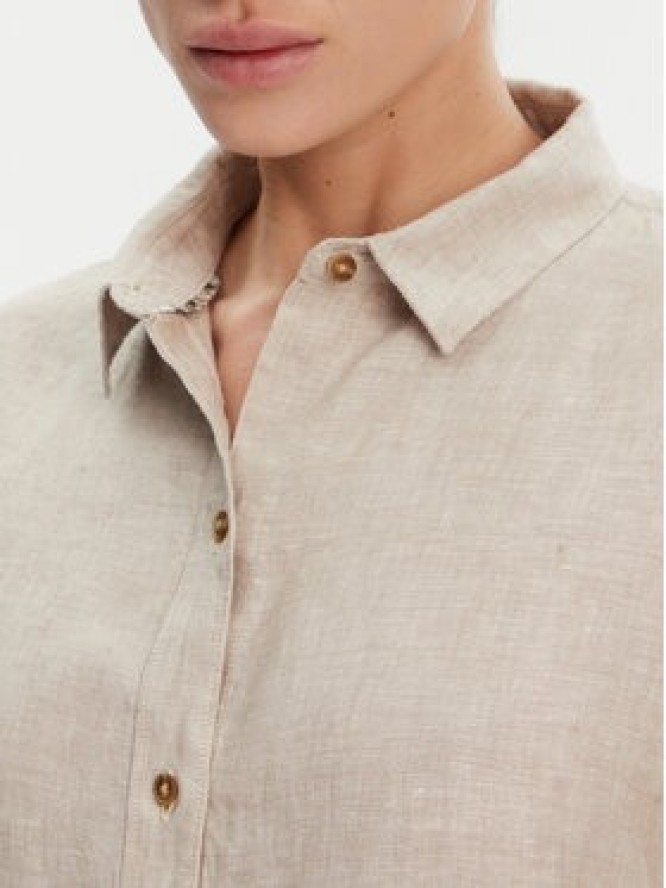 Barbour Koszula Hampton LSH1596SN31 Beżowy Relaxed Fit