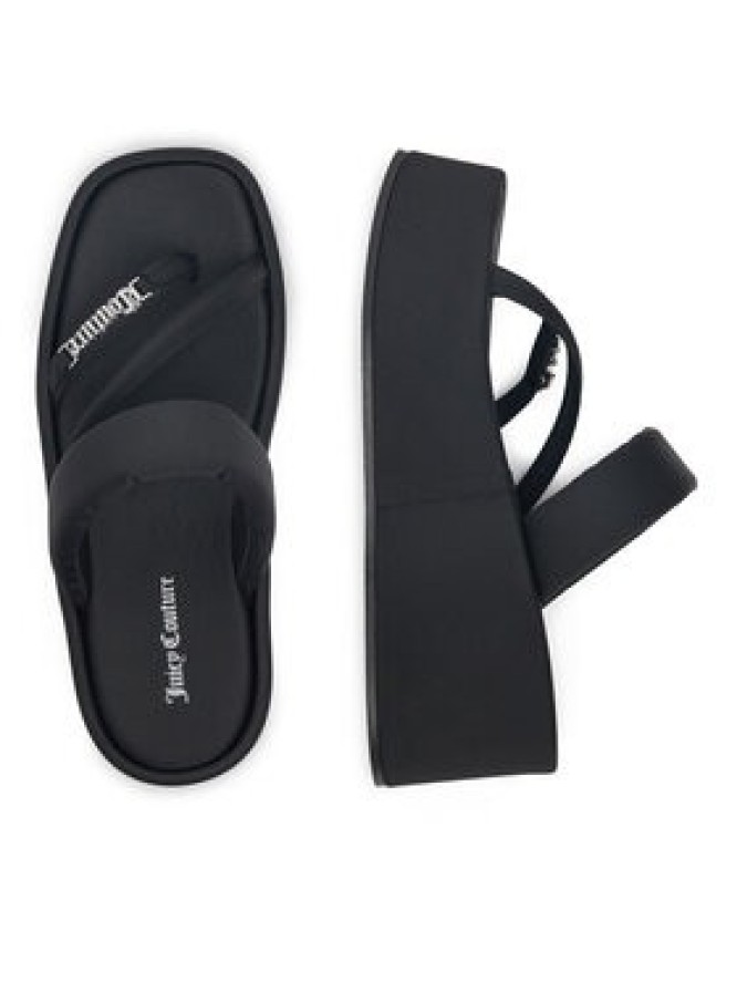 Juicy Couture Japonki WSS21515-01 Czarny