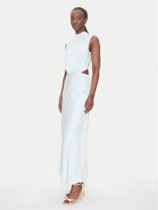 Bardot Sukienka wieczorowa 59868DB Błękitny Regular Fit