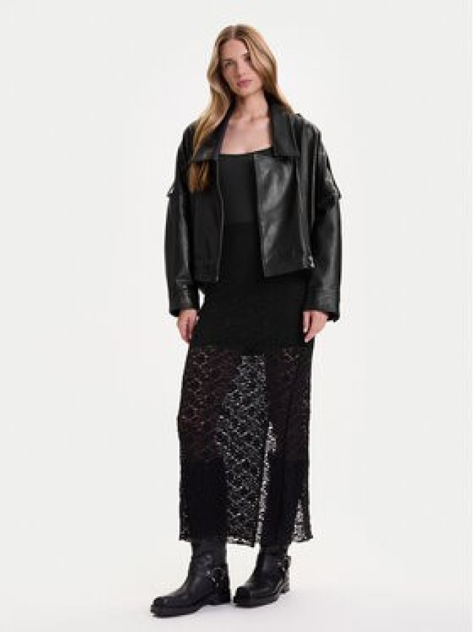 ONLY Spódnica ołówkowa Lorenza 15356174 Czarny Regular Fit