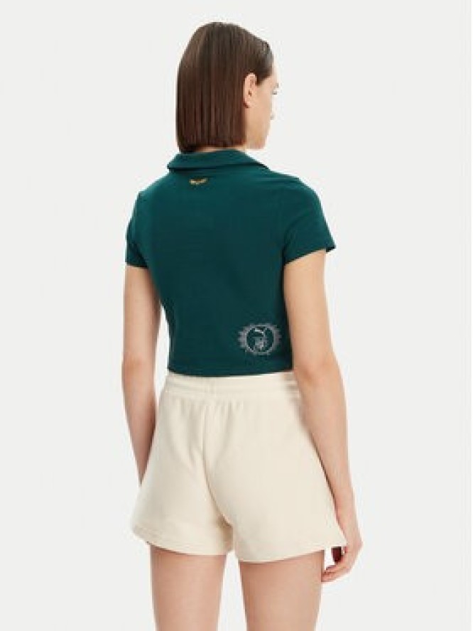 Puma Polo Harry Potter 630097 Zielony Regular Fit