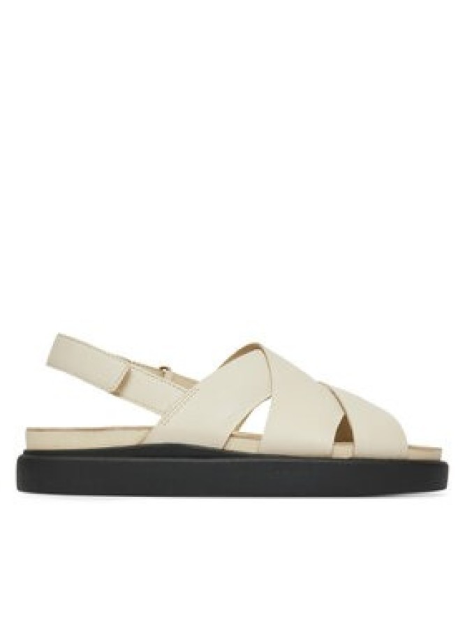 Clarks Sandały Aristella Sun 26181257 Beżowy