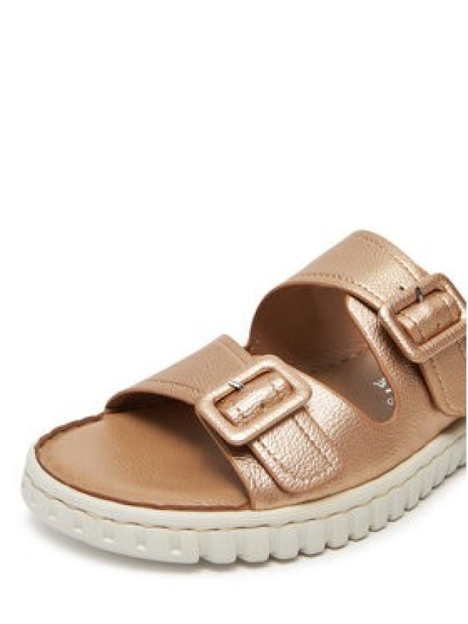 Go Soft Klapki LA3J9143-1 Złoty