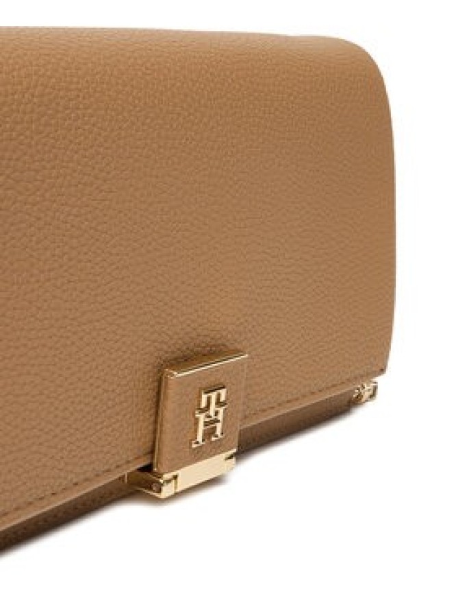 Tommy Hilfiger Torebka Th Her Flap W/Chain AW0AW17403 Beżowy