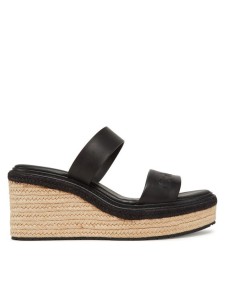 Calvin Klein Espadryle Wedge Sandal 50 - He HW0HW02375 Czarny