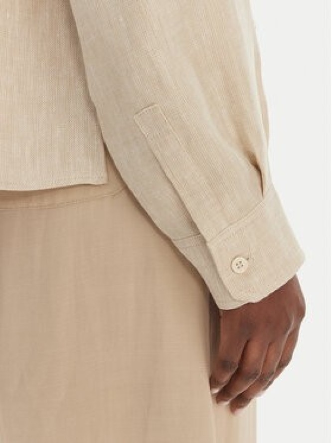 Weekend Max Mara Koszula Capo 2615041022 Beżowy Regular Fit