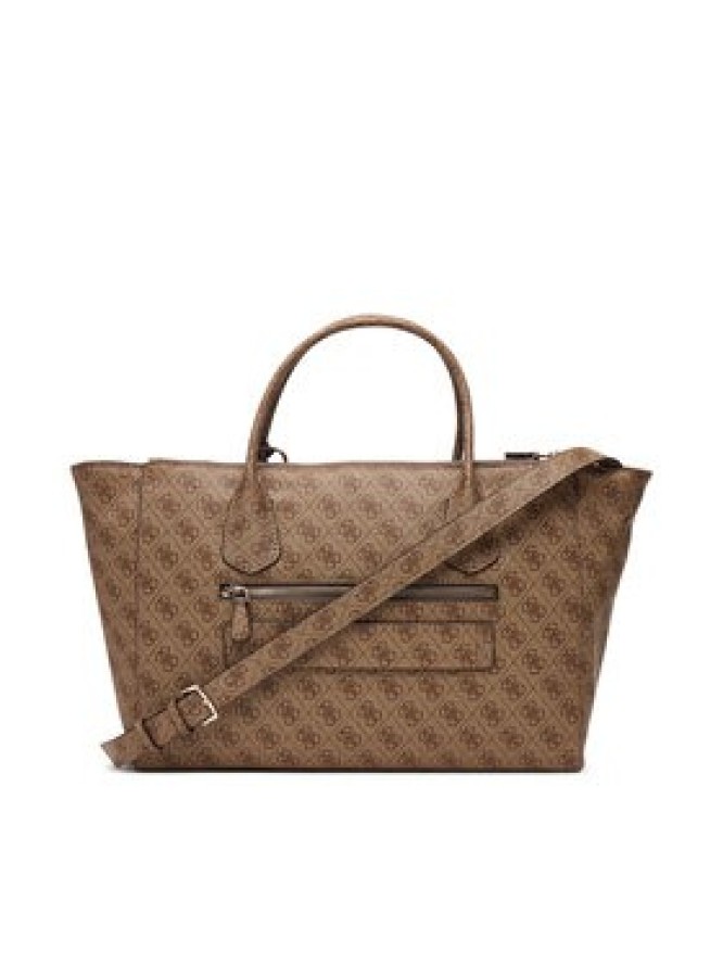 Guess Torebka Marissa Logo HWSG24 82240 Brązowy jasny
