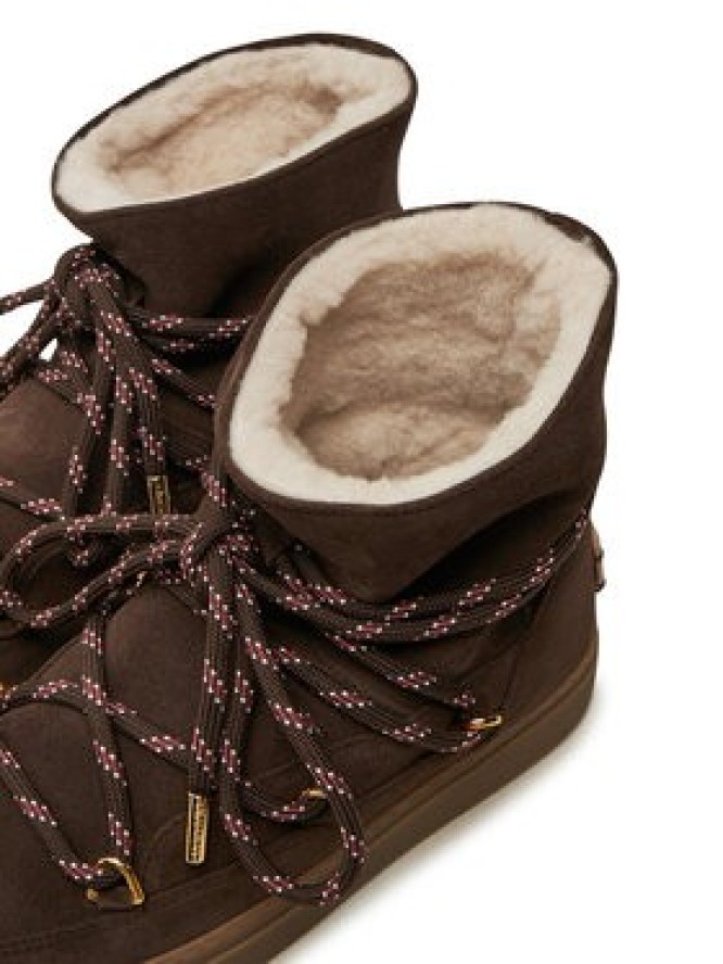 Inuikii Śniegowce Jacquard Lace 75202-150 Brązowy