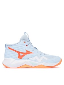 Mizuno Buty halowe Wave Momentum Pro Mid V1GC2545 Niebieski jasny