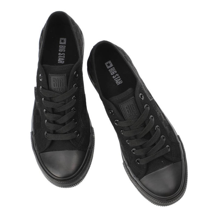 Czarne Trampki Big Star Modne Buty Damskie