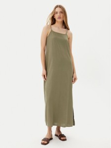 Pieces Sukienka letnia Pia 17151884 Zielony Loose Fit