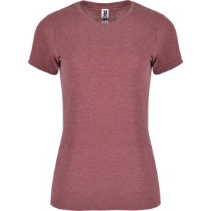 T-shirt Damski Dwutonalny Z Krótkim Rękawem Fox