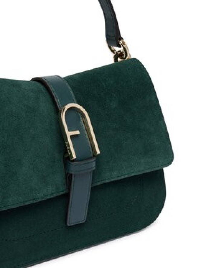Furla Torebka Flow Mini Top Handle WB01032 BX3045 CN 5137S Zielony ciemny