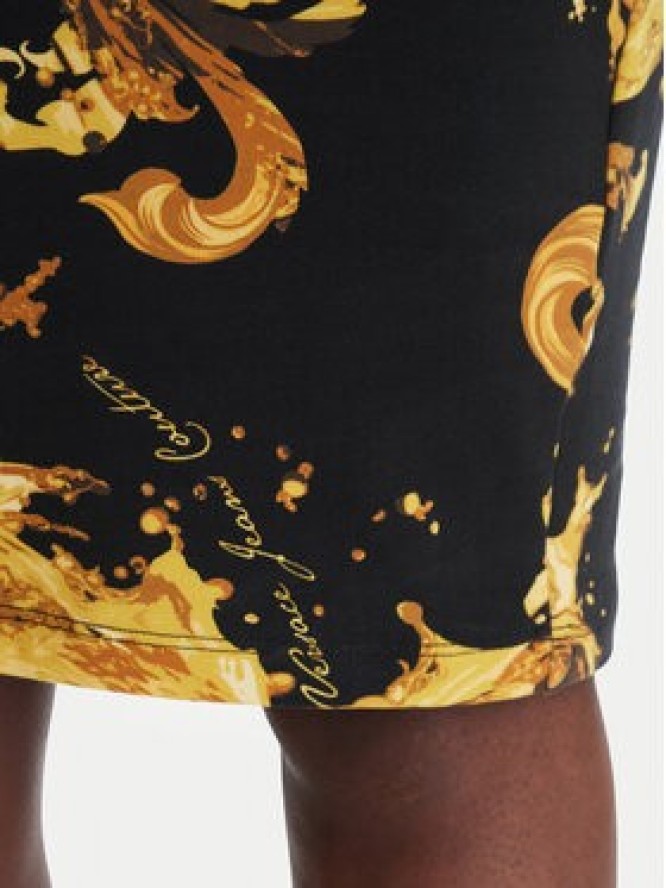 Versace Jeans Couture Sukienka codzienna 80HAO943 JS550 Czarny Slim Fit