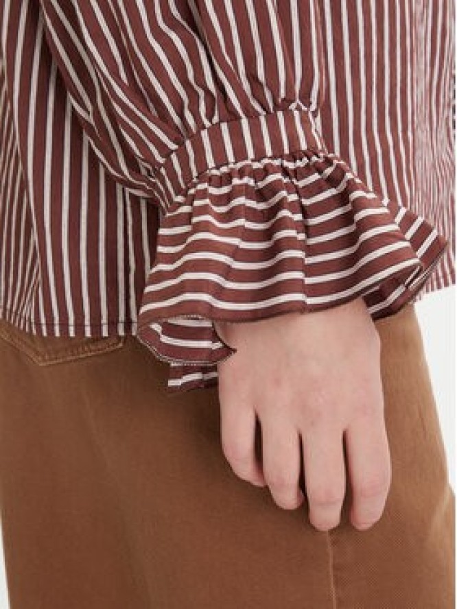 ViCOLO Koszula TF0287 Brązowy Regular Fit