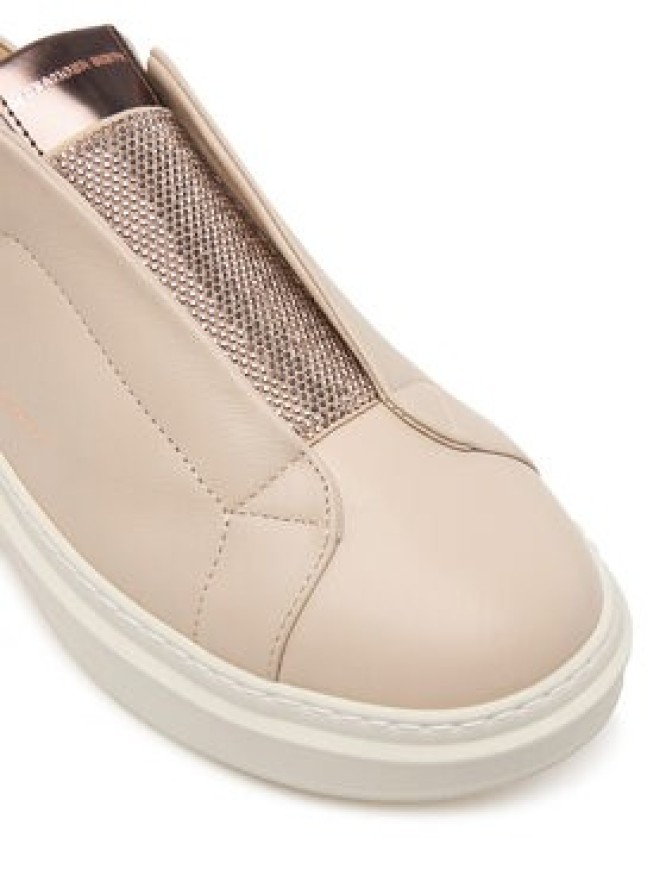 Alexander Smith Sneakersy Wembley Slip-On ASBEWLW-1203 Kremowy