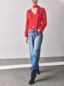 Zamszowe botki - czarny