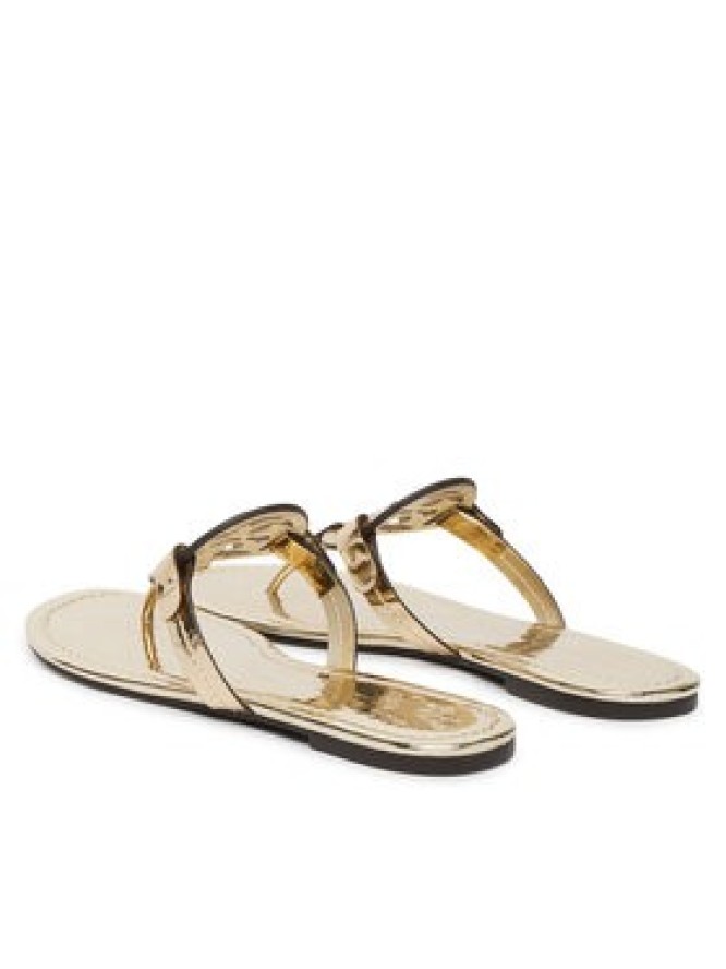Tory Burch Japonki Miller 170345 Złoty