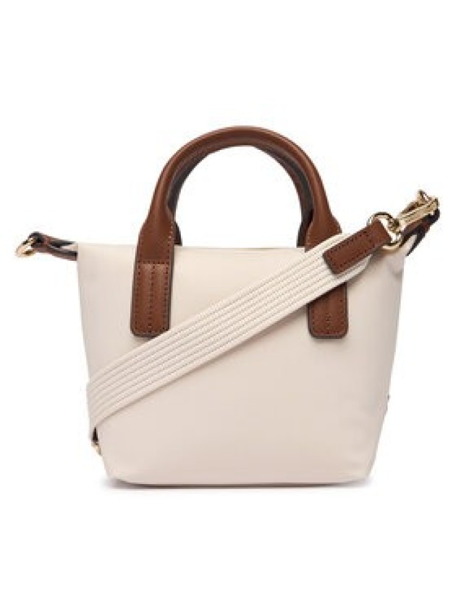 Tommy Hilfiger Torebka Popette Micro Tote AW0AW18368 Écru