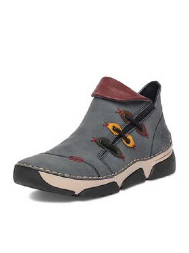 Rieker Botki CEO-45983-14 Niebieski