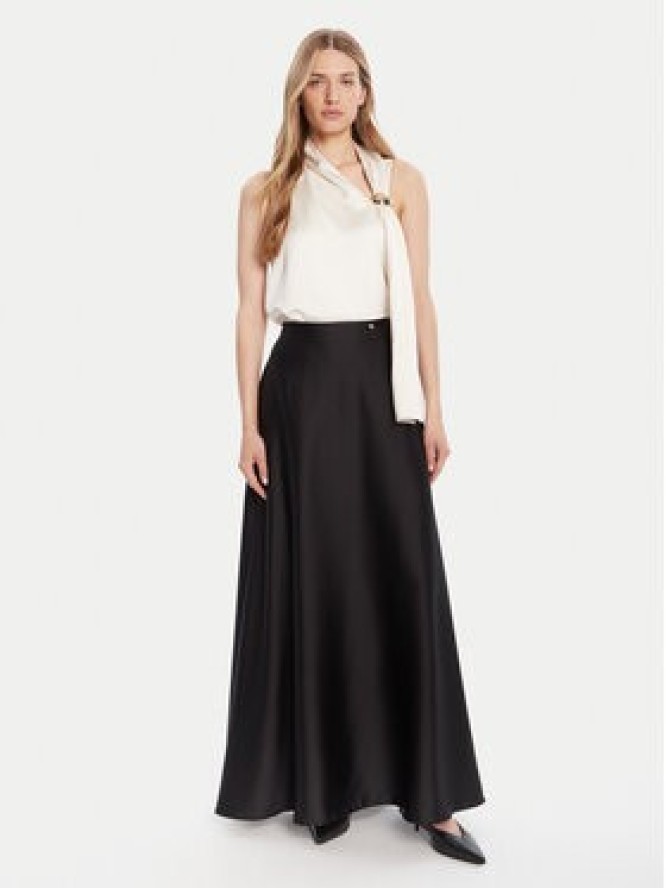 Rinascimento Spódnica trapezowa CFC0125080003 Czarny Regular Fit