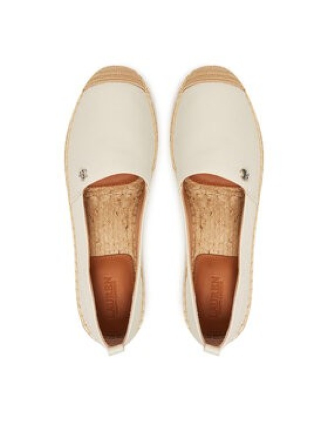 LAUREN RALPH LAUREN Espadryle Cameryn IV 802905304003 Biały