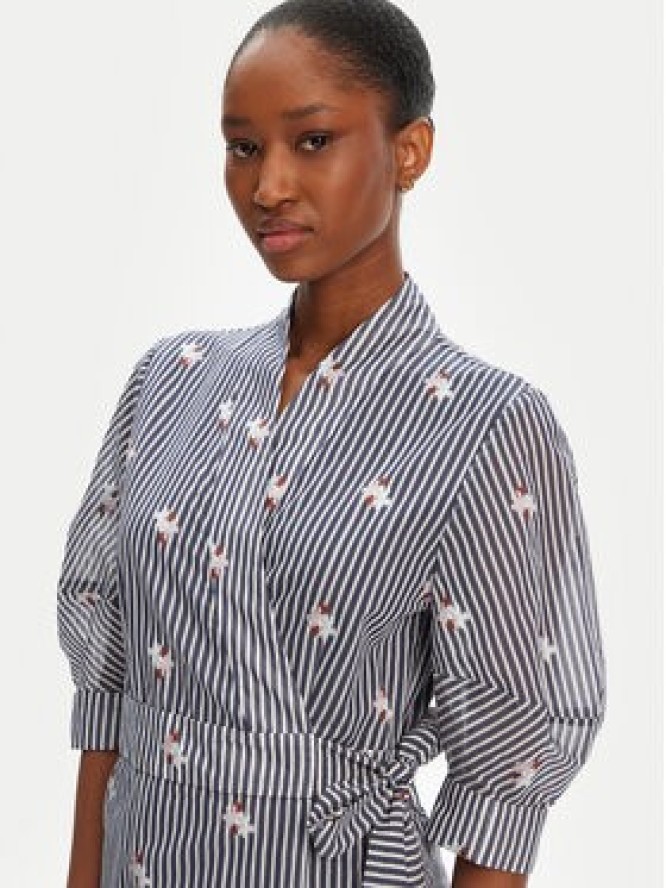 Munthe Sukienka koszulowa Pum 252132525224 Granatowy Regular Fit