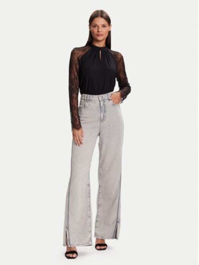 Vero Moda Bluzka Milla 10334620 Czarny Loose Fit