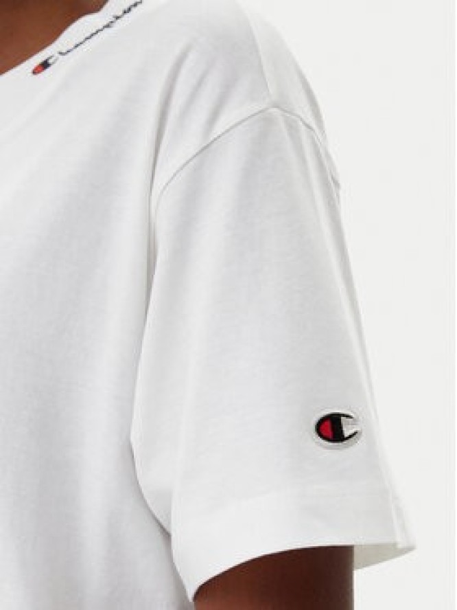 Champion Sukienka codzienna 117782 Biały Loose Fit