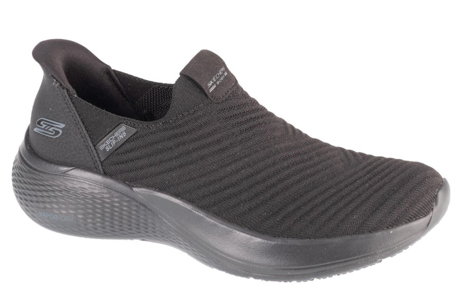 Buty do chodzenia damskie Skechers Bobs Infinity Daily Vision Black