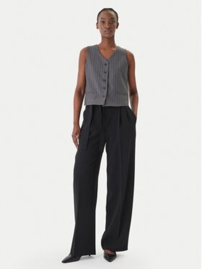 Boss Spodnie materiałowe Tapiana 50479405 Czarny Relaxed Fit