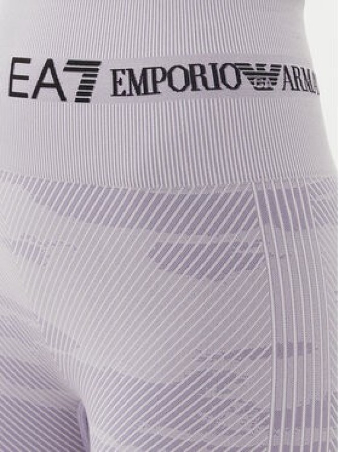 EA7 Emporio Armani Legginsy 7W000518 AF13714 UA092 Fioletowy Slim Fit
