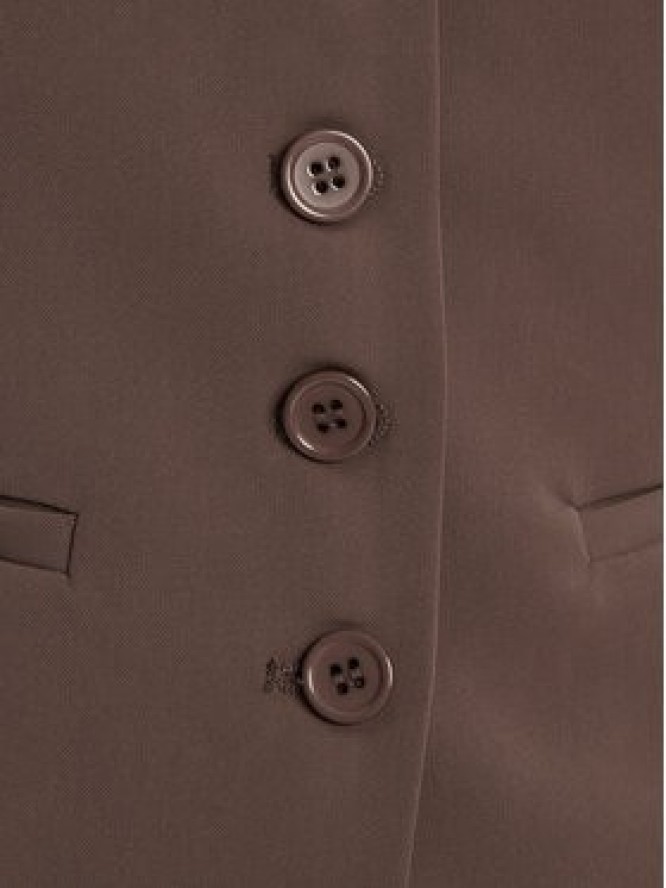 Bardot Kamizelka Azilla Button 60003TB Brązowy Regular Fit
