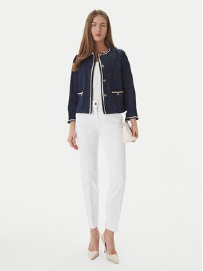 Luisa Spagnoli Marynarka Vario 542793 Granatowy Regular Fit