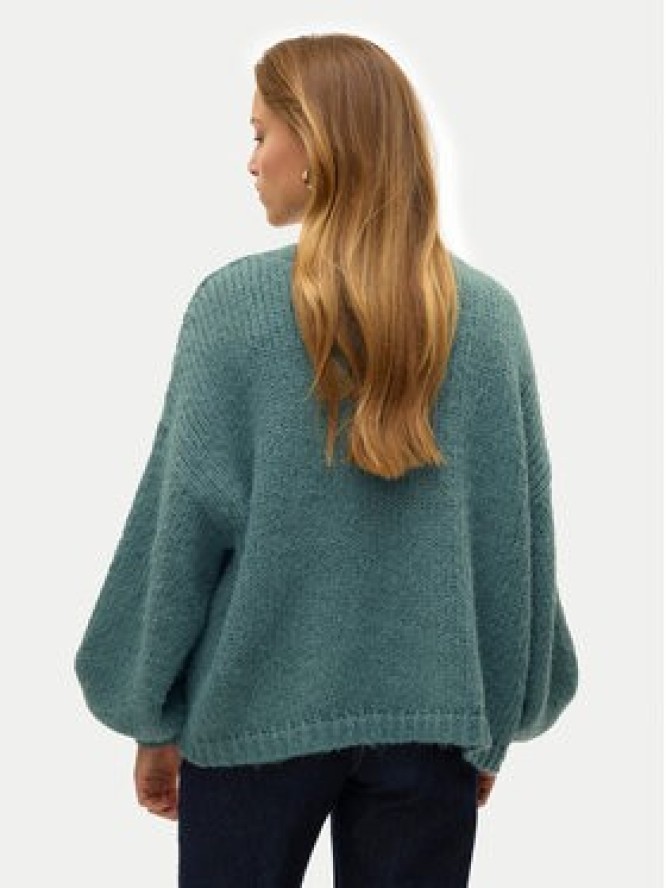Vero Moda Kardigan Maybe 10273101 Zielony Oversize