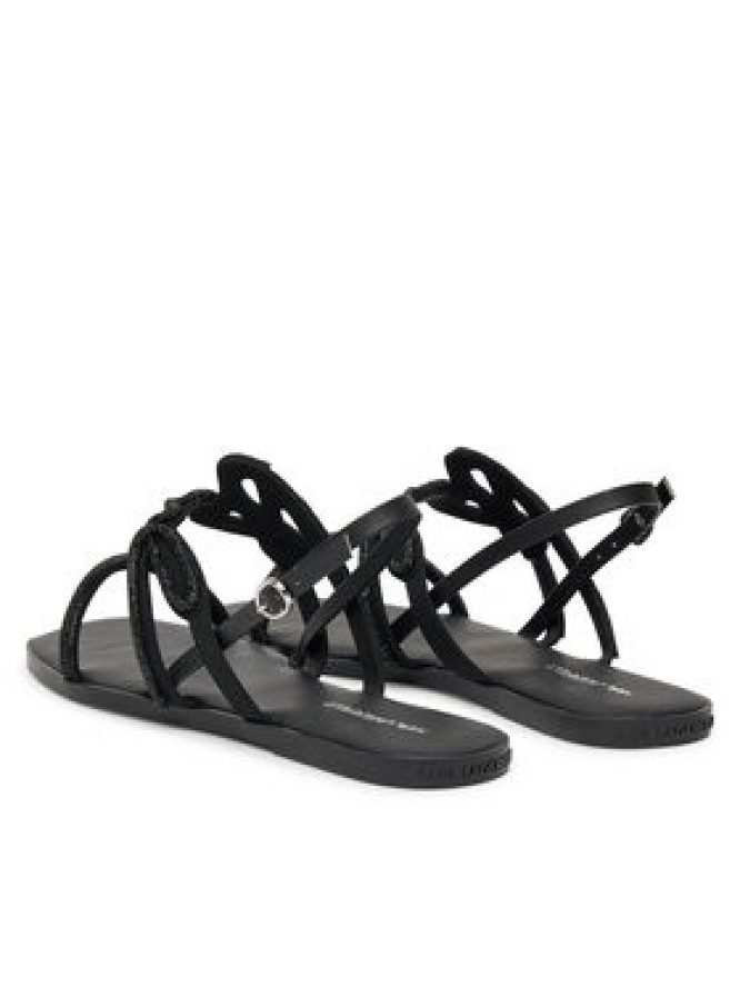 KARL LAGERFELD Sandały Olympia KL87425 Czarny