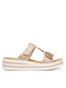 Rieker Klapki CEO-V0200-90 Różowy