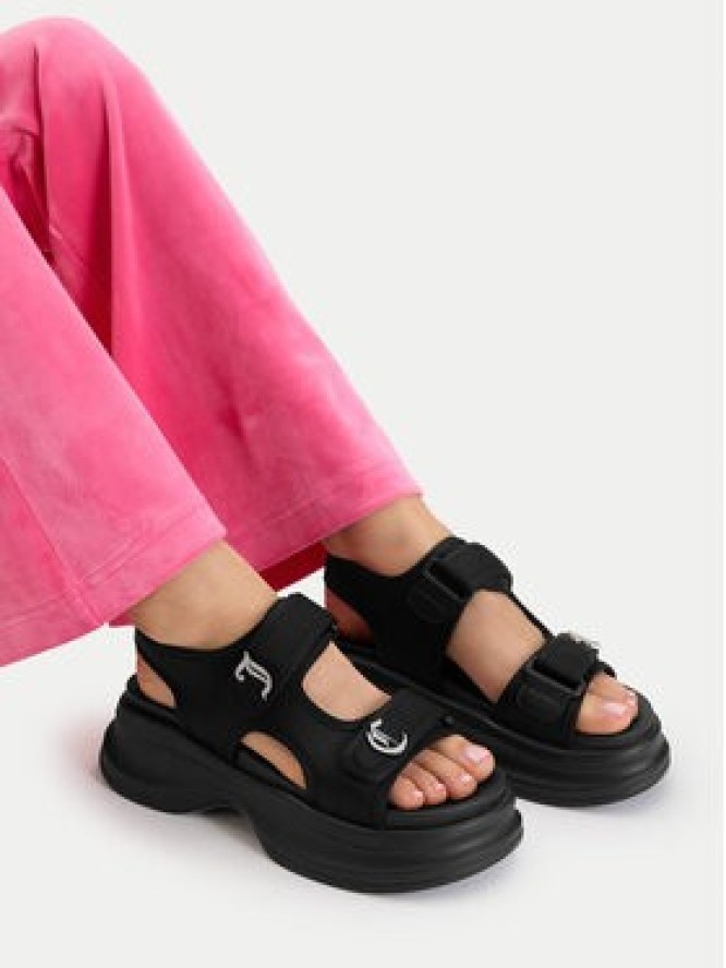 Juicy Couture Sandały CEO-WSS21516-01 Czarny