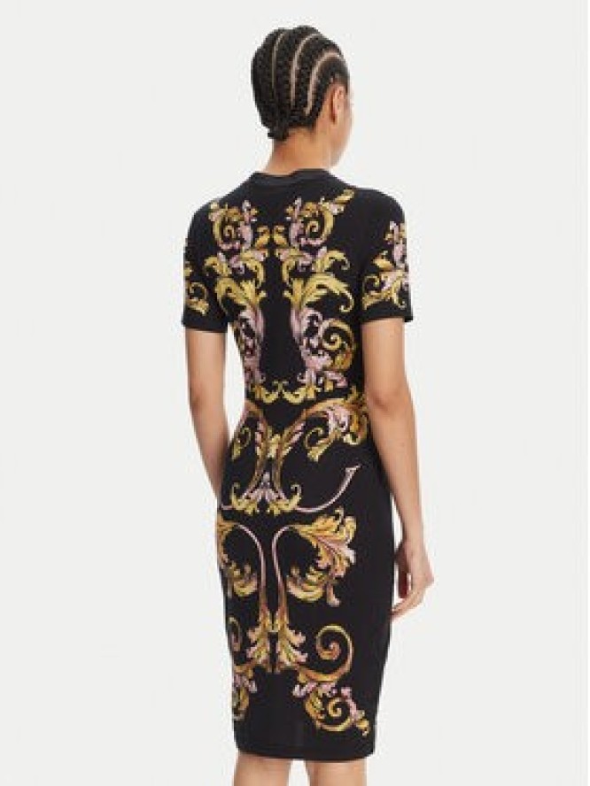 Versace Jeans Couture Sukienka codzienna 78HAO9P9 Czarny Slim Fit