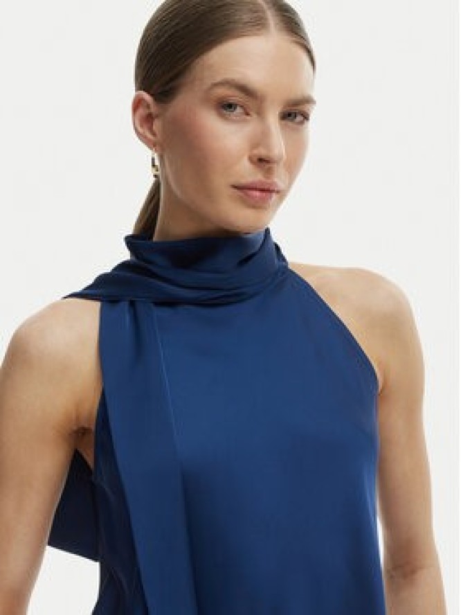 Rinascimento Bluzka CFC0127770003 Niebieski Regular Fit